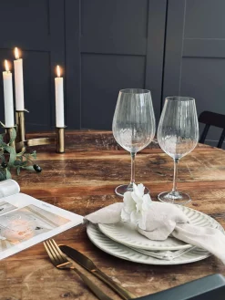 Vinglas hvidvin CRYSTAL - Sæt med 4 stk.