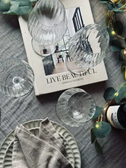 Vinglas rødvin CRYSTAL - Sæt med 4 stk.