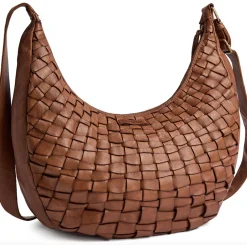 Warsaw skuldertaske - Vintage cognac