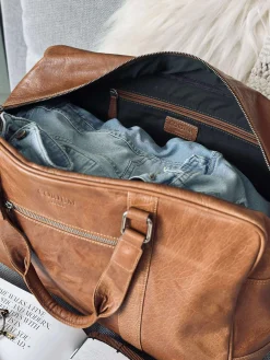 Weekendtaske Brooklyn - Cognac