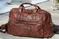 Weekendtaske Raw boheme - Brown