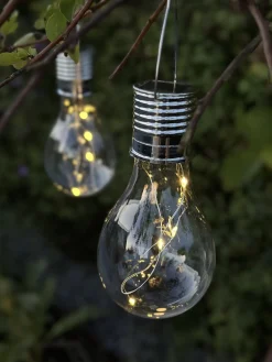 XL lyspære med solceller