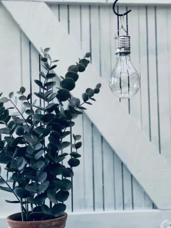 XL lyspære med solceller