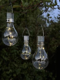 XL lyspære med solceller - Tilbud 4 stk